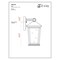 Z-Lite Beacon 1 Light Outdoor Wall Sconce, Black & Clear Beveled 568S-BK - alternate 6